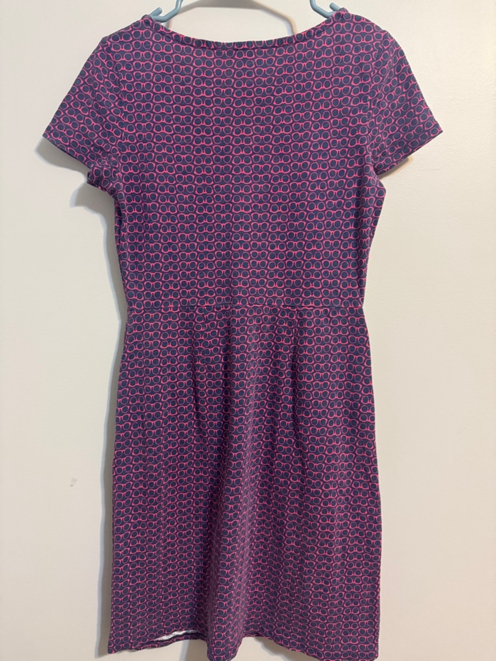 Boden Pheobe Jersey Dress knee length sunglasses 100% cotton Women’s 6p - Picture 3 of 6